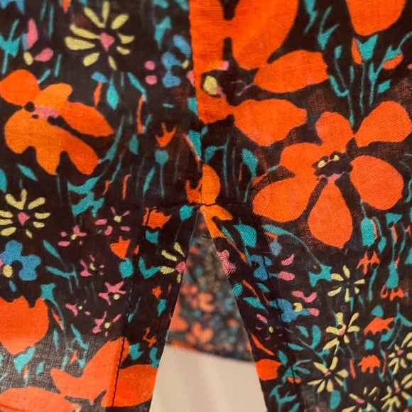 Whistles Multicolour Floral Button Up Shirt - Picture 4 of 7